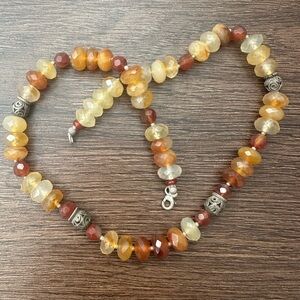 Treasure Exquisite Bead Necklace Bought Greece